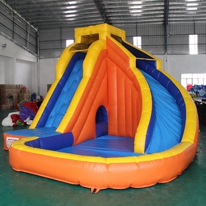 Bán buôn Trên Mặt Đất Trẻ Em Slide Sử Dụng Bơi Bơm Hơi Hồ Bơi Trượt Nước - Product Image 6