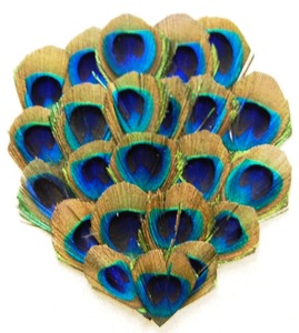 Feather Pad Peacock - Headband Phụ Kiện Tóc Clip Fascinator Wedding Bridal - Product Image 1