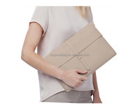 Housse pour ordinateur portable en cuir personnalisée de haute qualité pour Macbook Pro 13 "15"