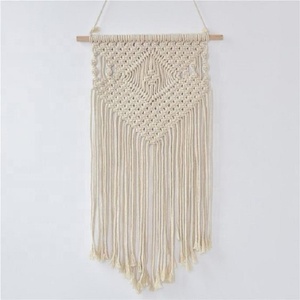 Estilo bohemio macramé tejido para colgar en la pared decoración artística del hogar - Product Image 2
