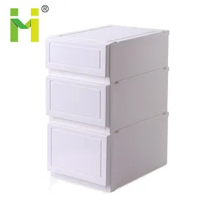 Plastic Storage Drawer Durable Cabinets Stackable Clothing Drawers Box