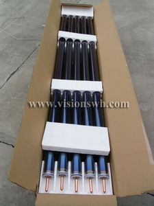 Ihracat çin malları isı boru üç hedef solar su ısıtıcısı - Product Image 5