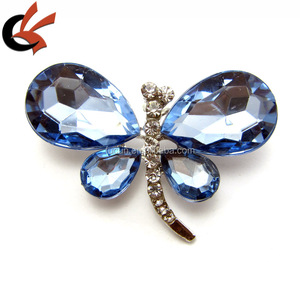 Broche de Libélula Plateado con Cristal Austriaco y Diamantes de Imitación para Bodas, Compromisos, Regalos para Niños - Product Image 2