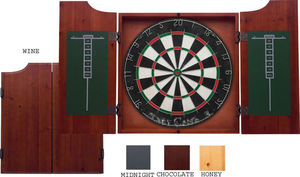 Nhà Máy Cao Cấp Cung Cấp Gỗ Bảng Phi Tiêu Tủ Với 18 ''Dartboard - Product Image 2