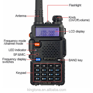 Bi-bande VHF UHF Longue <span class=keywords><strong>distance</strong></span> radio bidirectionnelle talkie-walkie meilleure longue portée woki toki - Product Image 2