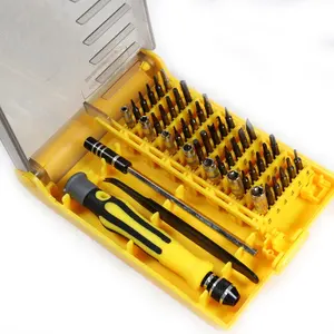 45 In 1Multi-Bit Gereedschapsset Schroevendraaier Handgereedschap Mobiele Telefoon Combinatieset Fabrikant Moer Driver Schroevendraaier Set