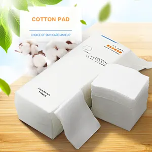 Spunlace Cotton Makeup Remover Cotton Pads For Cosmetics