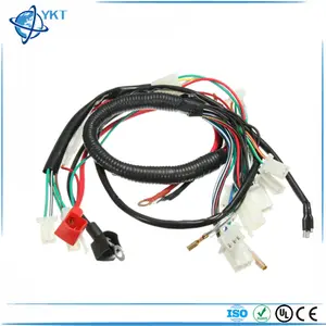 Machine Electric Start Wiring Loom Harness Pit Bike ATV Quads Cable