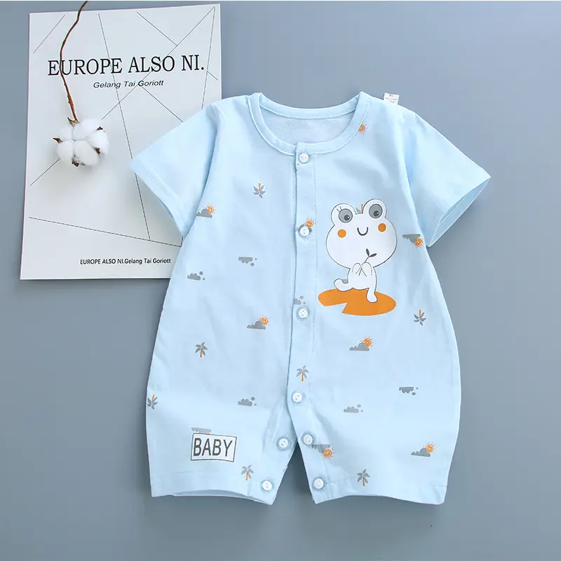 YQ85 Zomer Goedkope China Import Bulk Groothandel New Born Baby Wear Kleding Voor Romper