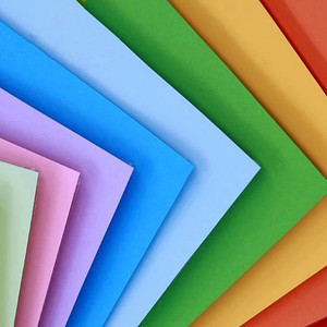 A4 Tamanho 110g-220g Revestido Cor Card Board Bristol Papel Texturizado Impresso Material Industrial para Picking Carton