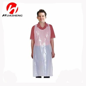 Di plastica usa e getta grembiule HDPE CPE medico pe grembiuli per adulti - Product Image 3