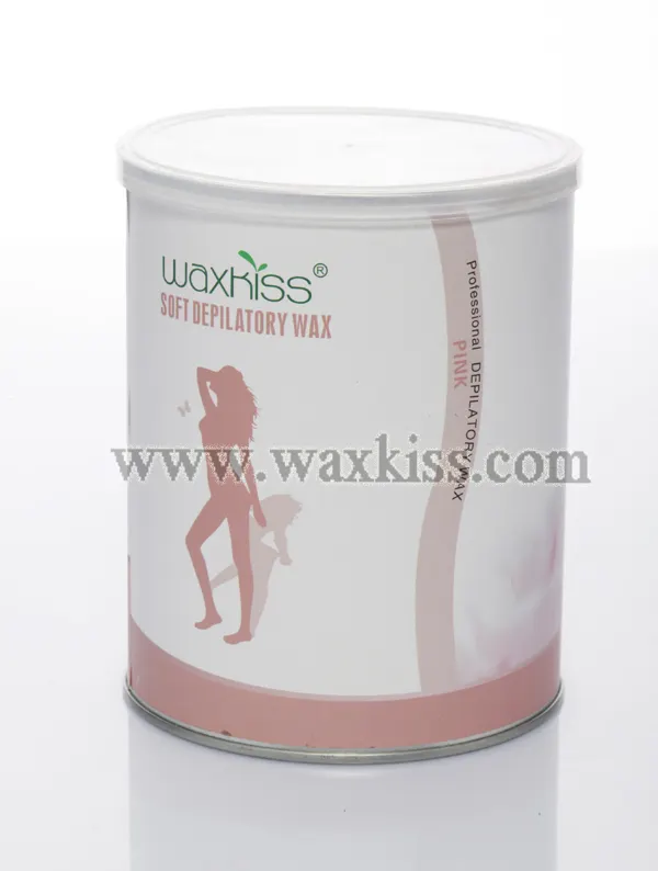 Waxkiss 800g cera depilatoria crema professionale di rimozione dei capelli cera molle per uso del salone