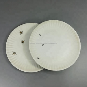 Reutilizable blanco melamina plato con diseño <span class=keywords><strong>de</strong></span> <span class=keywords><strong>hormigas</strong></span> - Product Image 1