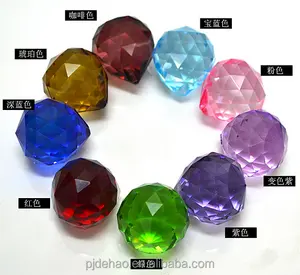 20-100mm Crystal Faceted Ball Fengshui Crystal Ball Crystal Chandelier Ball