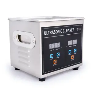 CJ-009S SUS304 material 1.3L 60W/120W digital  with heater with degass and CE FCC ROHS  ultrasonic cleaner