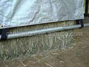 Bâche en géotextile tissé PE enduit à motif robuste pour foin - Product Image 4