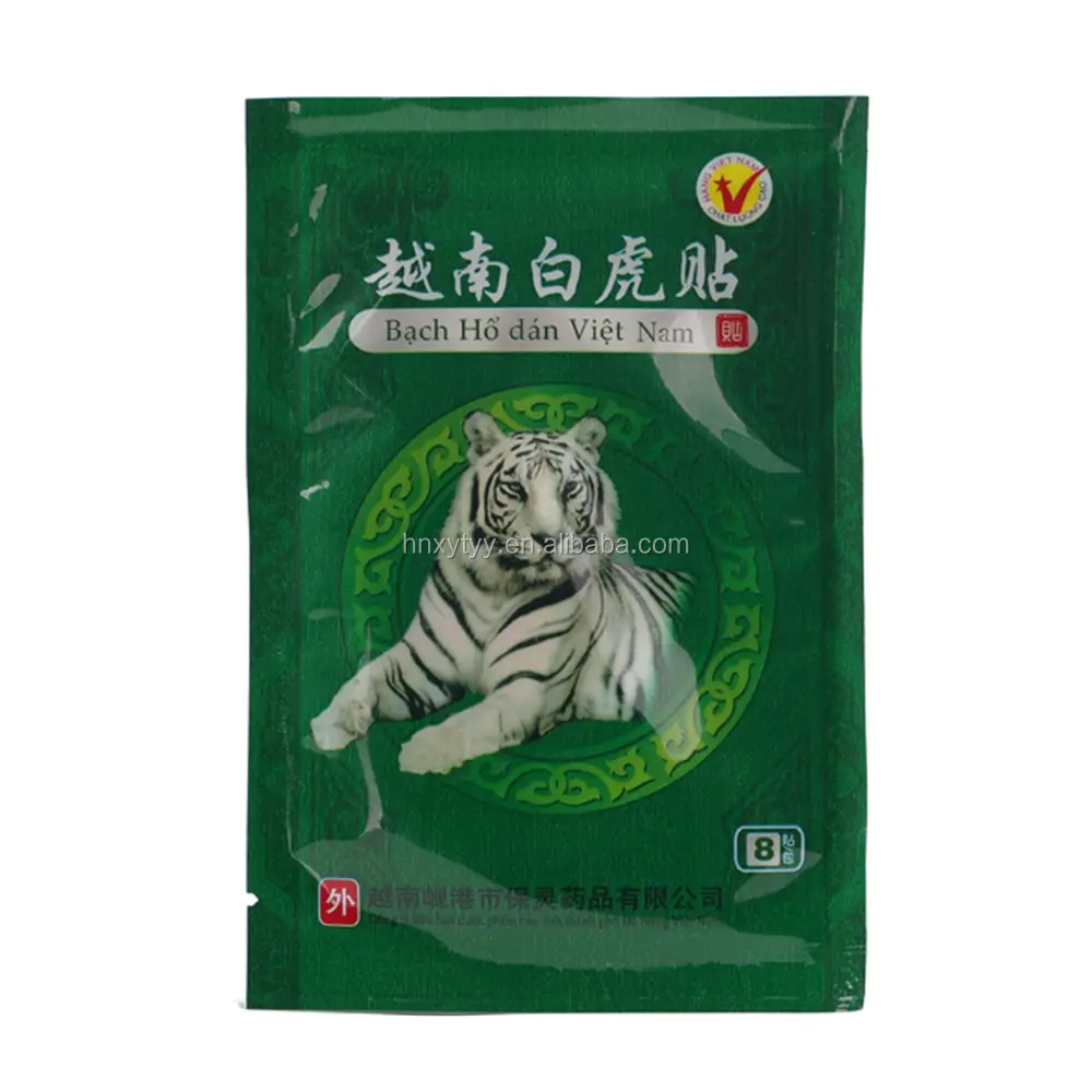 Вьетнамский пластырь с бальзамом белого тигра для облегчения боли