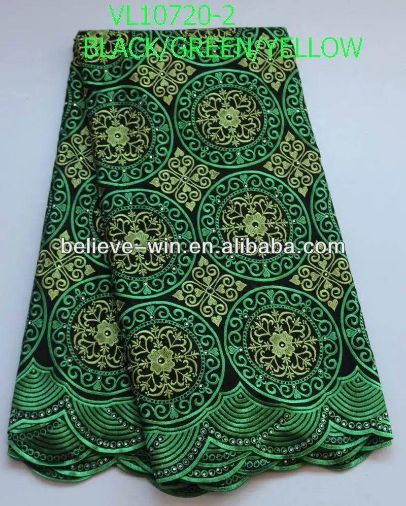 2014 design de mode Offre Spéciale africain suisse voile dentelle tissu pour robe VL10720