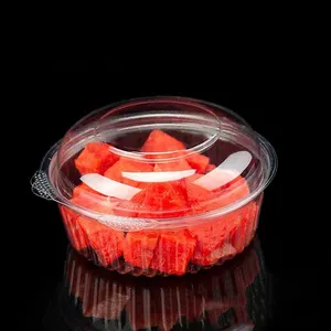 Disposable PET clear transparent blister food packaging watermelon plastic box for fruit