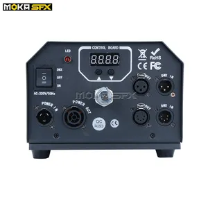 Boda fiesta DMX Controlador Mini CO2 Jet conexión rápida CO2 tanque para DJs