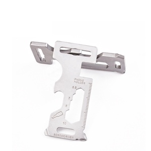 Strumenti portatili di emergenza per la sopravvivenza all'aperto EDC Pocket Field strumento di autodifesa scheda di punzonatura Fine edc Gadget multifunzione - Product Image 1