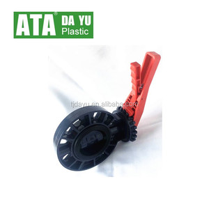 Irrigation System Drip 3inch 90mm Handle Lever Pvc Wafer butterfly Valves Types - Product Image 2