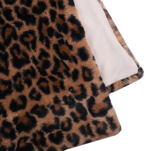 Couverture classique King Size, imprimé léopard guépard, couverture en fausse fourrure de vison, couverture en peluche - Product Image 5