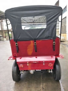 Voitures électriques Vintage de couleur rouge, Bordeaux, yatan - Product Image 6