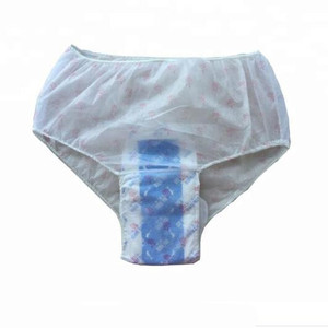 ทิ้งระยะเวลากางเกงผู้หญิงชุดชั้นใน Nonwoven ประจำเดือนกางเกง - Product Image 3