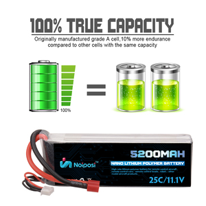 Télécommande jouet batterie rechargeable lithium polymère batteries 5200mah 25c rc lipo 11.1v batterie pour voiture hélicoptère - Product Image 5