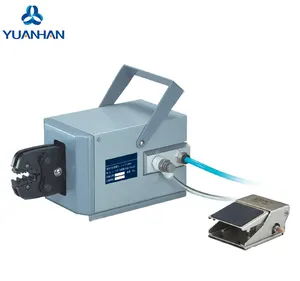 Air terminal crimping mesin, pneumatic crimping tool, lugs kabel koaksial kabel manufaktur peralatan untuk berbeda