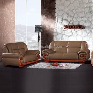 1 + 2 + 3 كنبة مكتب ، مجموعة كنب خشبي الأثاث من المصنع 823 - Product Image 2