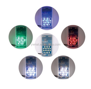 Groothandel Ultra Helder Glazen Vis <span class=keywords><strong>Aquarium</strong></span> Magisch LED <span class=keywords><strong>Aquarium</strong></span> Visbak Met Verlichting - Product Image 5