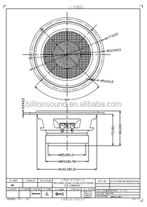 6.5 inch sợi thủy tinh cone subwoofer bass điều khiển - Product Image 5