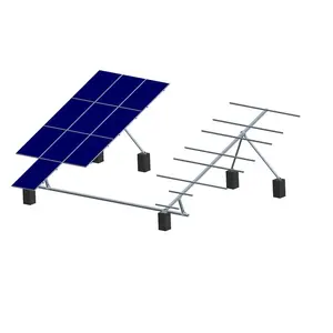 Eğik 1 axsis dönen güneş izleme destek sistemi