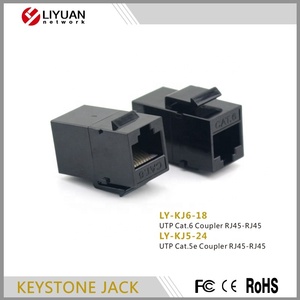 LIYUAN Thương Hiệu UTP RJ45 Mạng Cáp Inline Coupler Keystone Jacks - Product Image 6