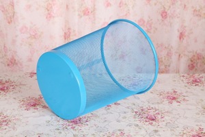 High Quality <strong>Office</strong> Home Bathroom Outdoor Custom <strong>Wire</strong> <strong>Metal</strong> <strong>Mesh</strong> Iron <strong>Trash</strong> Waste Paper Garbage <strong>Trash</strong> Bin with Wastebasket - Product Image 5
