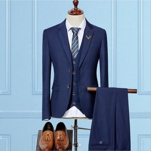 ¡Novedad de 2026! Traje de boda de tres piezas de alta calidad para <span class=keywords><strong>hombre</strong></span>, trajes ajustados de talla grande a la moda para mejor <span class=keywords><strong>hombre</strong></span> - Product Image 3