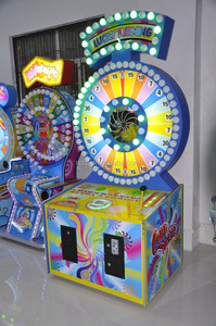 NQT-F01 De Noël <span class=keywords><strong>promotion</strong></span> Chaude Roue monnayeur loterie <span class=keywords><strong>billet</strong></span> de rachat distributeur automatique de jeu pour enfants - Product Image 2