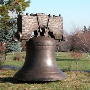 Gran oferta histórica campana de hierro de Metal grande escultura de campana de iglesia de bronce fundido - Product Image 3
