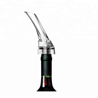 Verseur à vin Long jaune en acrylique, produit multifonctionnel, pour vin