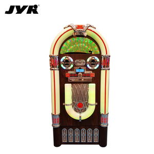 Aproms — boîtier juke rétro à 3 vitesses, lecteur CD, radio FM, codage USB, AUX, haut-parleur stéréo 2x10W, offre spéciale, 2018 - Product Image 2