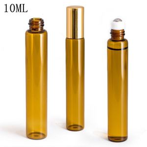 Chất Lượng Cao <span class=keywords><strong>5Ml</strong></span> 10Ml Cuộn Trên Chai Thủy Tinh Tinh Dầu Thép Kim Loại Lăn Bóng Nước Hoa Hương Thơm Chai Bán Buôn - Product Image 3