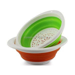 Passoire de riz en silicone pliable, tamis pour la cuisson des fruits et légumes - Product Image 1