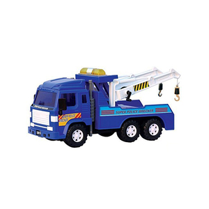 Camión de Remolque de Juguete de Policía, Grande y Resistente, para Niños, con Fricción, Ganchos Dobles, Material Plástico, Escala 1:64 - Product Image 4
