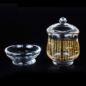 Vasos de agua de cristal para el hogar, copa de agua para purificación de agua de loto, Buda budista - Product Image 5