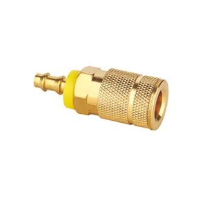 1/4-inch Brass Air Gas Quick Connect Coupling Fitting In Pneumatic Tools Parts