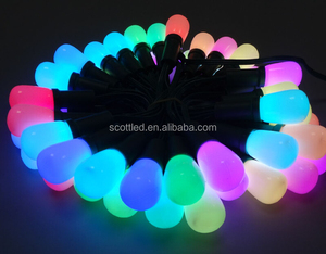 Meilleure décoration intérieure, éclairage de fête <span class=keywords><strong>pas</strong></span> <span class=keywords><strong>cher</strong></span>, coloré, 3D, RGB, ws2811, extérieur, <span class=keywords><strong>G27</strong></span>, 12Vh - Product Image 3