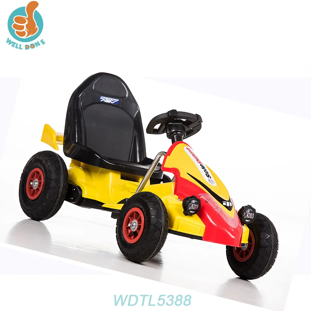 WDTL5388 2018 popüler 6 Volt sürülecek araç kullanımı pil güzel Karting gaz Go Karts çocuklar kapalı Roaad