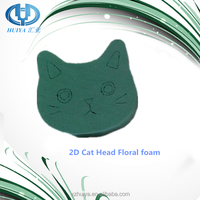 Dekorasi Rumah Pernikahan Romantis Bentuk Hewan Kucing Anjing Angsa Beruang dari Resin Basah Floral Foam